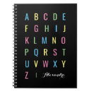 Zoek naar alphabet notitieboeken Letters