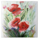 Zoek naar poppies tegels Waterverf