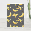 Recherche de bananes vœux cartes Fête