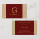 Recherche de lettre g cartes visite Élégant