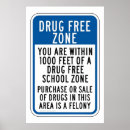 Recherche de drogues posters Rouge