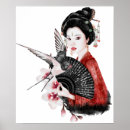 Recherche de femme japonaise posters Fleurs de cerisier