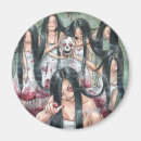 Recherche de zombis refrigérateur magnets Horreur