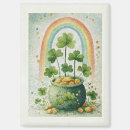 Recherche de irlandais vintage magnets Trèfle