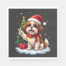 Recherche de shih tzu serviettes Loup