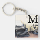 Zoek naar schrijver sleutelhangers Schrijfster