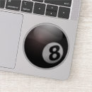 Recherche de boule blanche autocollants Sports