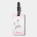 Recherche de licorne rose bagages étiquettes Fille