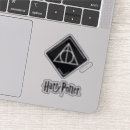 Recherche de deathly hallows autocollants Symbole des hallows mortels