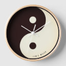 Recherche de symbole de yin et yang horloges Tao
