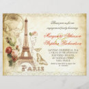 Recherche de partie de paris invitations Eiffel