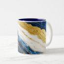 Recherche de marbre bleu tasses Élégant