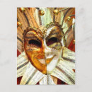 Recherche de masques vénitiens cartes postales Costume