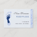 Recherche de corps humain cartes visite Pieds