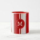 Recherche de rouge pois blanc tasses Moderne
