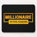 Zoek naar rijkdom muismatten Geld