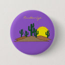 Recherche de cactus saguaro badges Coucher de soleil