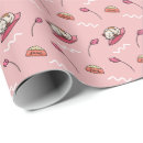 Recherche de chats roses papier cadeau Amusant