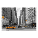 Zoek naar gele taxi posters Taxibaan