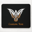 Recherche de oiseau noir tapis souris Orange