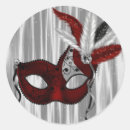 Recherche de masque autocollants Rouge