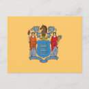 Recherche de drapeau du new jersey cartes postales Patriotique