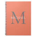 Recherche de rose clair carnets Monogramme