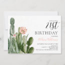 Recherche de succulents anniversaire invitations Moderne