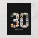 Recherche de 30 cartes postales Collage de photos