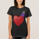 Recherche de aubergine drôle tshirts Fruit