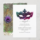 Recherche de masque de mardi gras invitations Vert