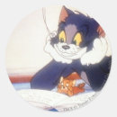 Zoek naar onderkant stickers Tom en jerry