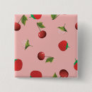 Recherche de motif de cerise badges Fruit