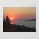 Recherche de sérénité cartes postales Coucher de soleil