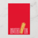 Recherche de spaghetti invitations Moderne