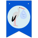 Zoek naar vogels vlaggetjes Blauw