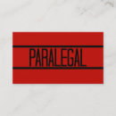 Recherche de paralégal cartes visite Noir