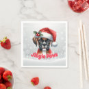 Zoek naar bokser honden servetten Kerstmis