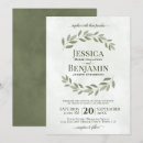 Recherche de feuille olive invitations Invités