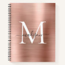 Recherche de or carnets Monogramme