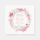 Zoek naar koraal roze servetten Oceaandieren