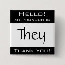 Recherche de pronoms badges Genre