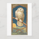 Zoek naar sneeuwuilen briefkaarten Vintage