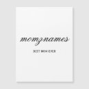 Recherche de carte de voeux magnets Mother