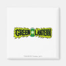 Recherche de rougeoyant vert magnets Logo vert de lanterne