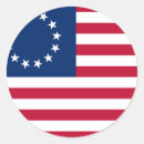 Recherche de betsy ross autocollants Étoiles et rayures