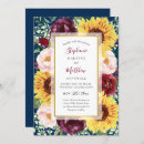 Recherche de navy blue floral mariage invitations Rustique