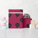 Zoek naar zwarte katten cadeaupapier Rood