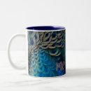 Recherche de peacock tasses Turquoise