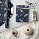 Recherche de fusée papier cadeau Espace